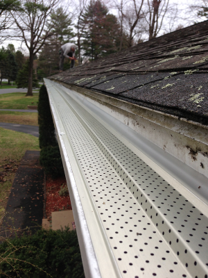 These are good or effective gutter guards, shields or protectors